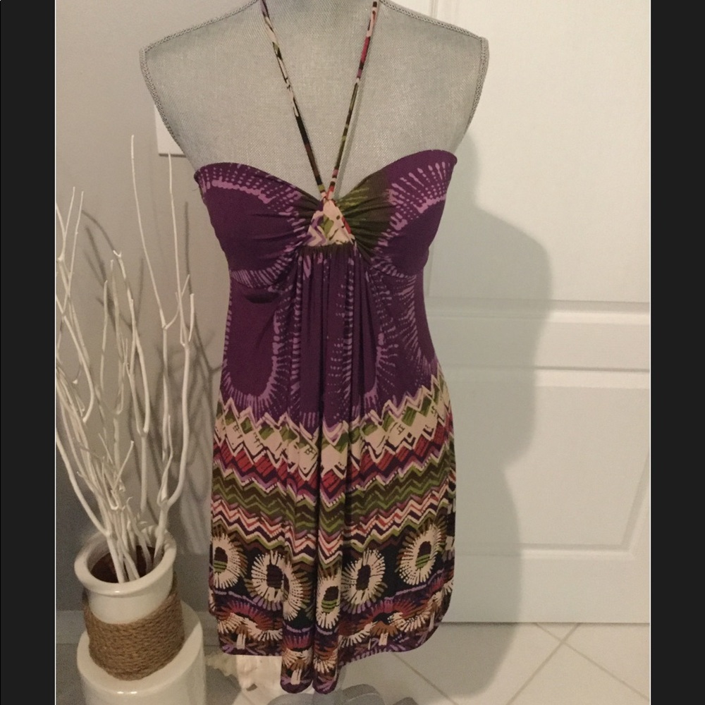 rue21 summer dress. Purple multi color.